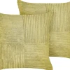 Dekokissen Cord Olivgrun 43 X 43 Cm 2Er Set Millet