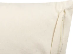 Dekokissen Dreiecke Baumwolle Hellbeige / Schwarz 45 X 45 Cm 2Er Set Cercis