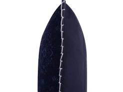 Dekokissen Dunkelblau Strukturiert 45 X 45 Cm Melur