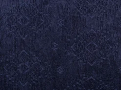 Dekokissen Dunkelblau Strukturiert 45 X 45 Cm Melur