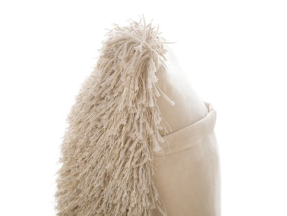 Dekokissen Felloptik Beige 45 X 45 Cm 2Er Set Cide
