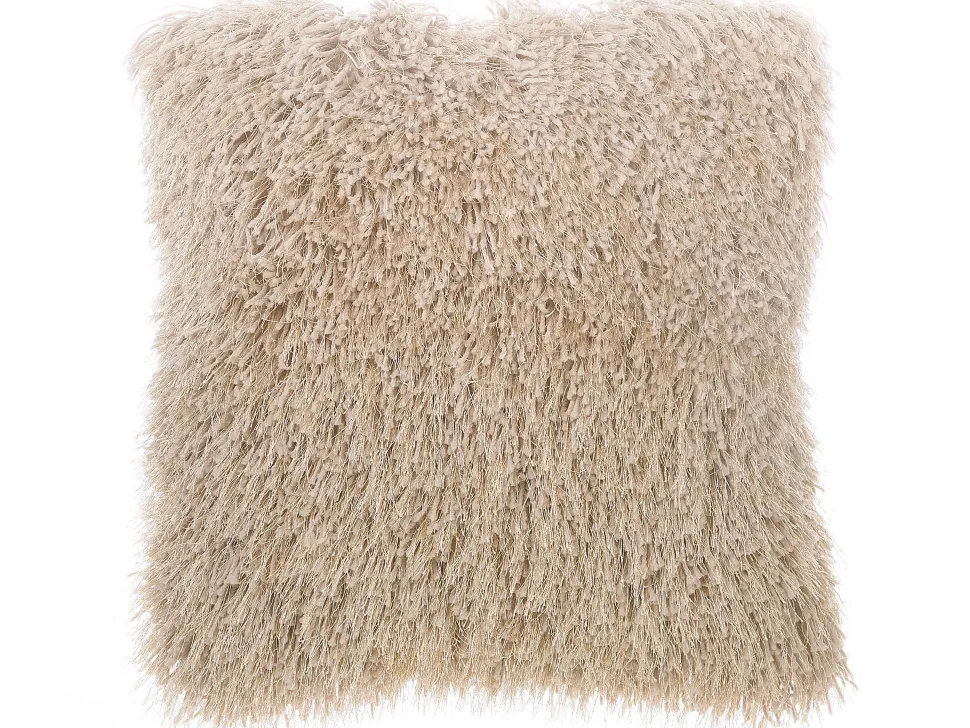 Dekokissen Felloptik Beige 45 X 45 Cm 2Er Set Cide