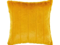 Dekokissen Felloptik Gelb 45 X 45 Cm 2Er Set Pumila