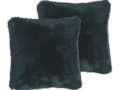 Dekokissen Felloptik Grun 42 X 42 Cm 2Er Set Tandur