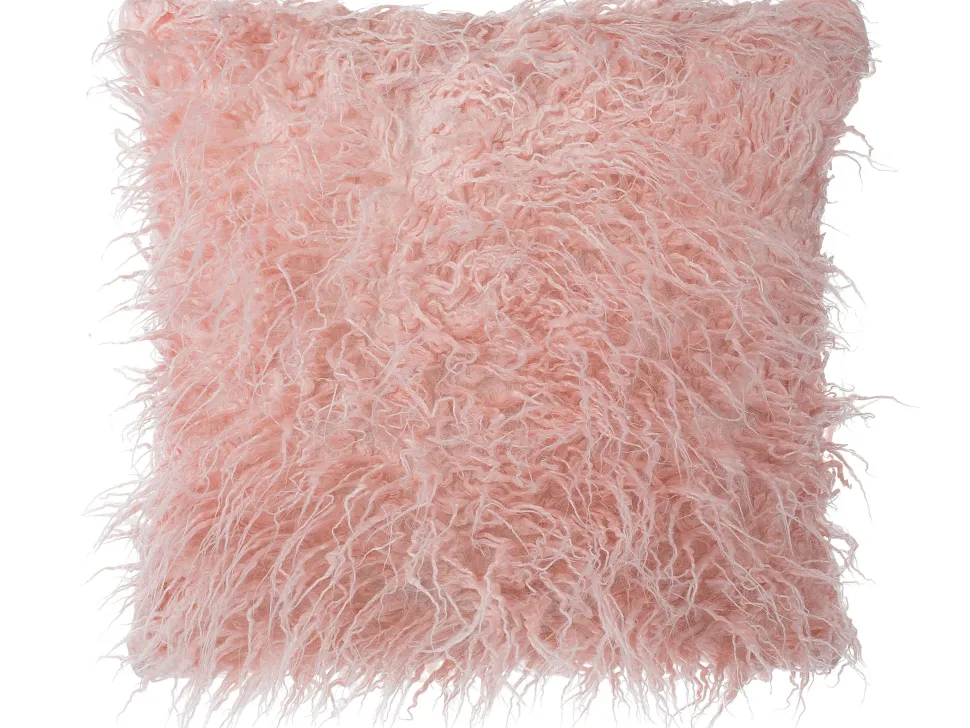 Dekokissen Felloptik Rosa 45 X 45 Cm 2Er Set Daisy