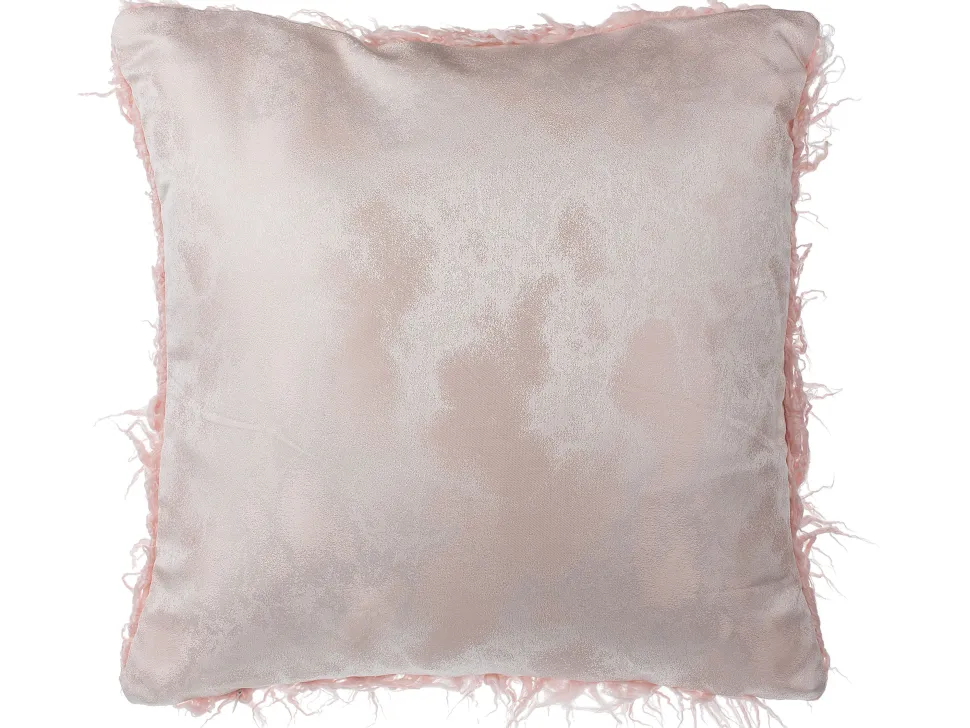 Dekokissen Felloptik Rosa 45 X 45 Cm 2Er Set Daisy