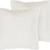Dekokissen Felloptik Weis 45 X 45 Cm 2Er Set Pumila
