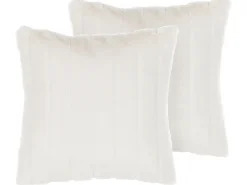 Dekokissen Felloptik Weis 45 X 45 Cm 2Er Set Pumila
