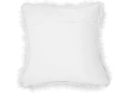 Dekokissen Felloptik Weis 42 X 42 Cm 2Er Set Lubha