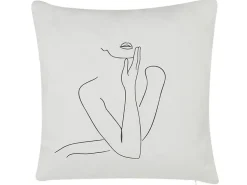 Dekokissen Feminines Motiv Weis 45 X 45 Cm 2Er Set Meadowfoam