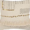 Dekokissen Fransen Beige 45 X 45 Cm Vayali