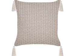 Dekokissen Geometrisches Muster Taupe 42 X 42 Cm 2Er Set Hakone