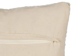 Dekokissen Geometrisches Muster Baumwolle Beige 45 X 45 Cm Ixora