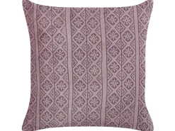 Dekokissen Geometrisches Muster Samtstoff Rosa 45 X 45 Cm Silybum