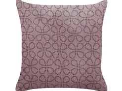 Dekokissen Geometrisches Muster Samtstoff Rosa 45 X 45 Cm Larkspur