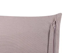 Dekokissen Geometrisches Muster Samtstoff Rosa 45 X 45 Cm Larkspur