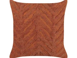 Dekokissen Geometrisches Muster Baumwolle Orange Getuftet 45 X 45 Cm Lewisia