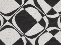 Dekokissen Geometrisches Muster Schwarz / Weis 45 X 45 Cm 2Er Set Koture