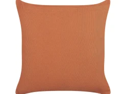 Dekokissen Geometrisches Muster Baumwolle Orange / Weis 45 X 45 Cm 2Er Set Vitis