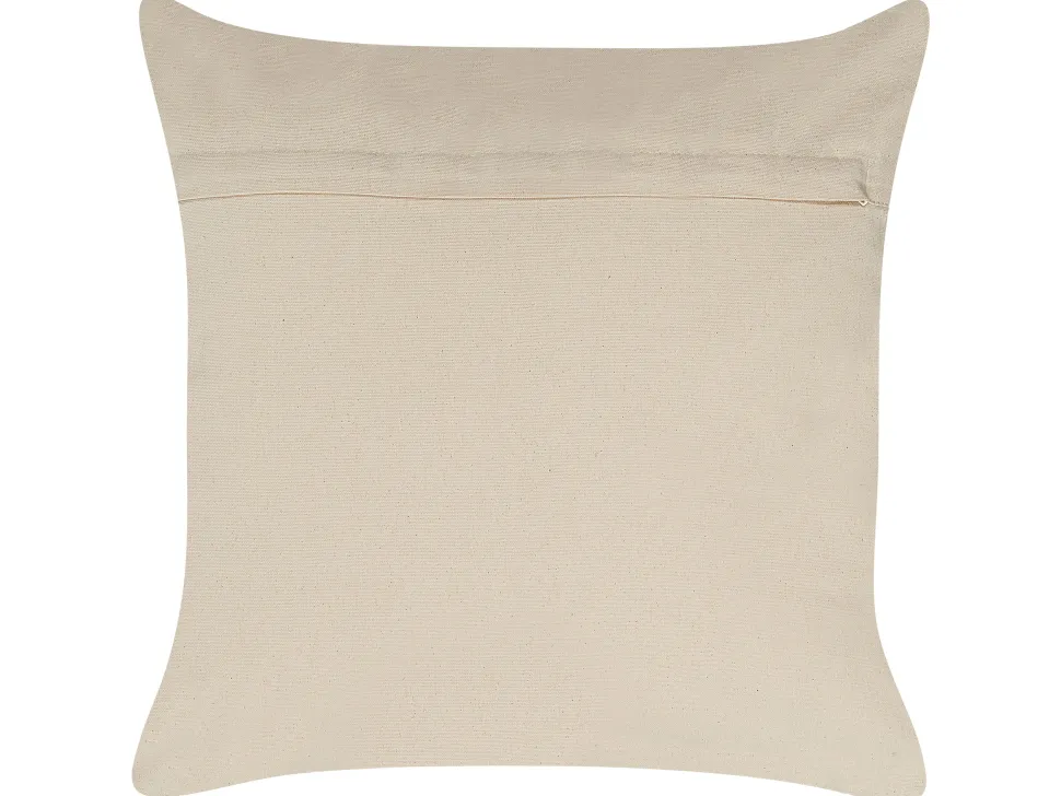Dekokissen Geometrisches Muster Baumwolle Rosegold 50 X 50 Cm Oujda