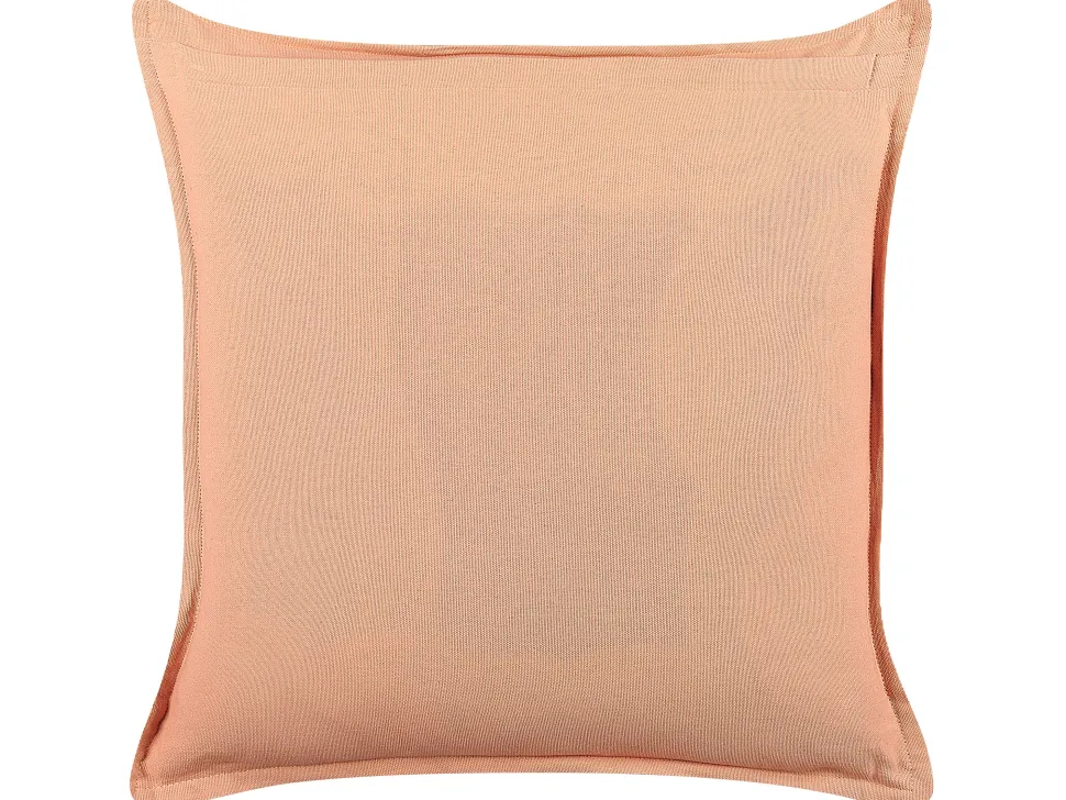Dekokissen Geometrisches Muster Samtstoff Rosa 45 X 45 Cm 2Er Set Rhodocoma