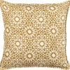 Dekokissen Geometrisches Muster Baumwolle Beige 45 X 45 Cm Ceiba
