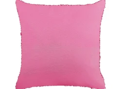 Dekokissen Geometrisches Muster Baumwolle Rosa Getuftet 45 X 45 Cm Rhoeo