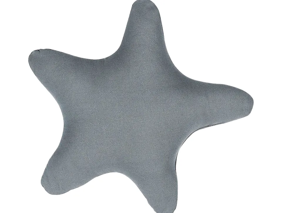 Dekokissen Grau Sternenform 40 X 40 Cm Bhopal