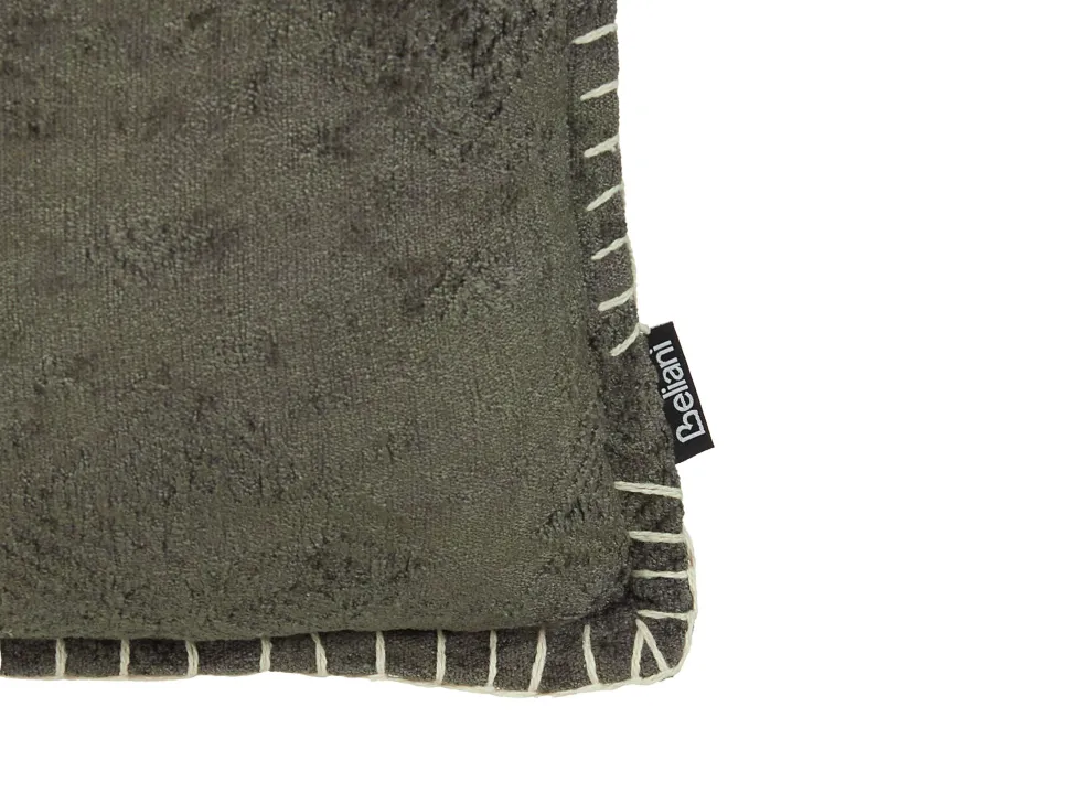 Dekokissen Grau Strukturiert 45 X 45 Cm 2Er Set Melur