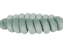 Dekokissen Knoten Zopfmuster Grun 45 X 25 Cm Panara