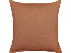 Dekokissen Leinen Orange 45 X 45 Cm 2Er Set Sagina