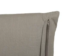 Dekokissen Leinen Taupe 45 X 45 Cm 2Er Set Sagina