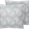 Dekokissen Muster Hellblau-Grau 45 X 45 Cm 2Er Set Primrose
