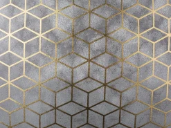 Dekokissen Netzmuster Mit Fransen Silber 45 X 45 Cm 2Er Set Camellia