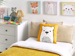 Dekokissen Orange Barmotiv 45 X 45 Cm 2Er Set Waranasi