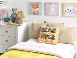Dekokissen Orange Mit Aufschrift 40 X 40 Cm 2Er Set Radzkot