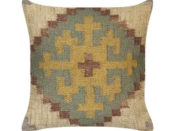 Dekokissen Orientalisches Muster Jute Mehrfarbig 45 X 45 Cm Saron