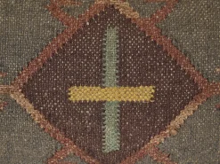 Dekokissen Orientalisches Muster Jute Mehrfarbig 45 X 45 Cm Katora