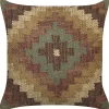 Dekokissen Orientalisches Muster Jute Mehrfarbig 45 X 45 Cm Maguri