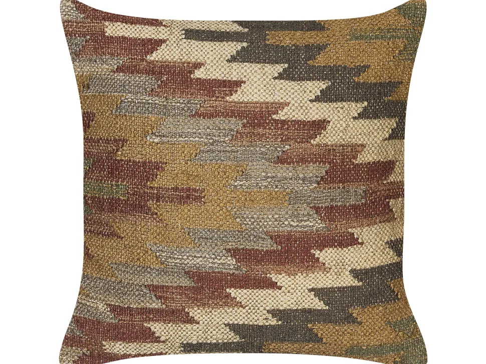 Dekokissen Orientalisches Muster Jute Mehrfarbig 45 X 45 Cm Deepor