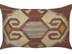 Dekokissen Orientalisches Muster Jute Mehrfarbig 30 X 50 Cm 2Er Set Urpad