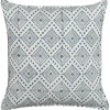 Dekokissen Orientalisches Muster Baumwolle Dunkelblau / Weis 45 X 45 Cm Cordata