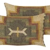 Dekokissen Orientalisches Muster Jute Mehrfarbig 30 X 50 Cm 2Er Set Pulicat