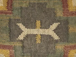 Dekokissen Orientalisches Muster Jute Mehrfarbig 30 X 50 Cm 2Er Set Pulicat