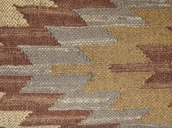Dekokissen Orientalisches Muster Jute Mehrfarbig 30 X 50 Cm 2Er Set Deepor