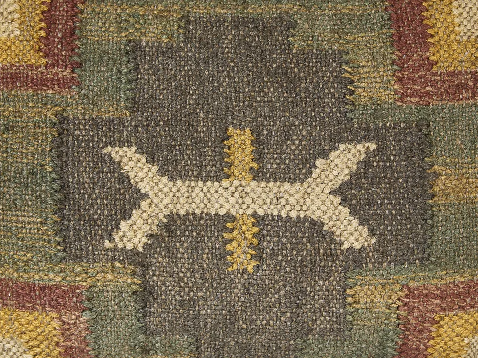 Dekokissen Orientalisches Muster Jute Mehrfarbig 45 X 45 Cm 2Er Set Pulicat