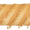 Dekokissen Pompons Gelb 30 X 50 Cm Ayroor