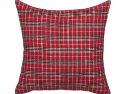 Dekokissen Rentier-Motiv Kariert Rot 45 X 45 Cm 2Er Set Comet