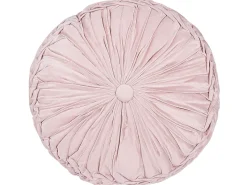 Dekokissen Rosa Mit Plissee 40 Cm Udala