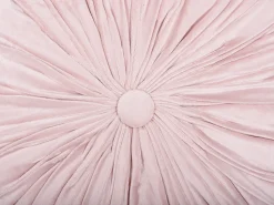 Dekokissen Rosa Mit Plissee 40 Cm Udala